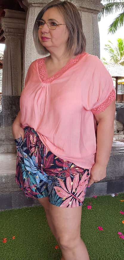BLOUSE MAGGY CORAIL
