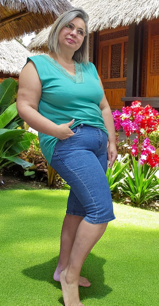 BERMUDA    ERIKA    JEANS
