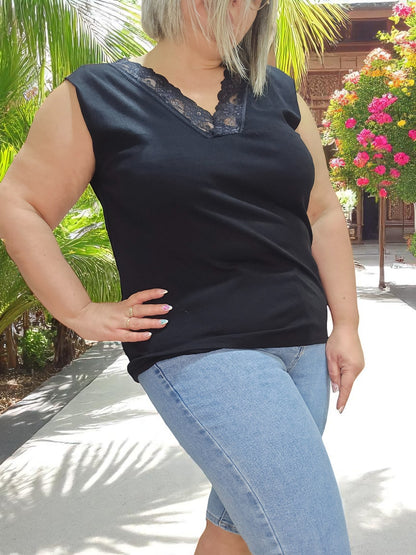 BLOUSE  ELINA   NOIR