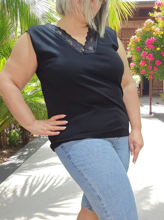 BLOUSE  ELINA   NOIR