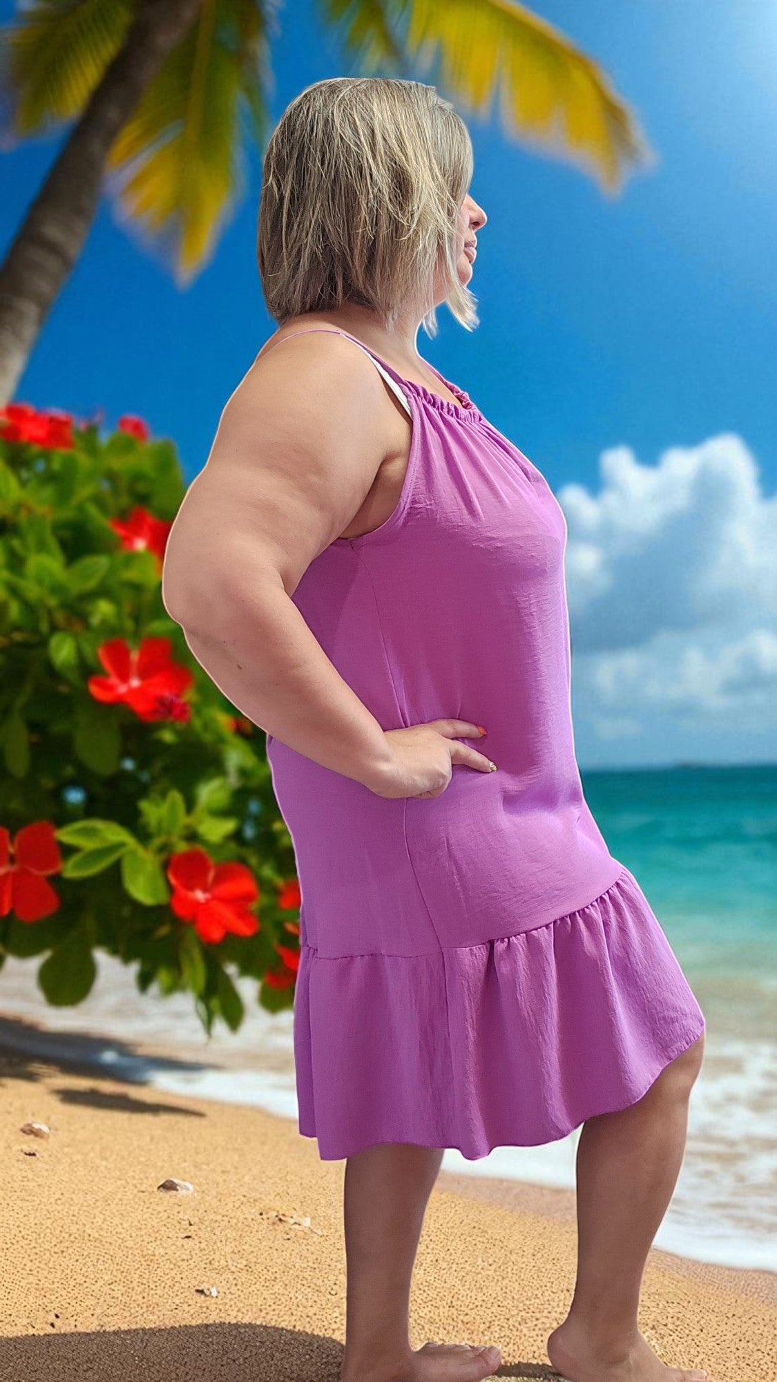 ROBE LEONIE LILA