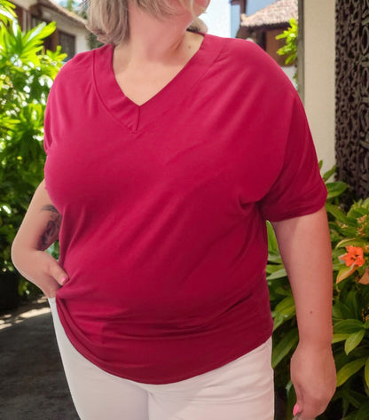 BLOUSE CLEO BORDEAU
