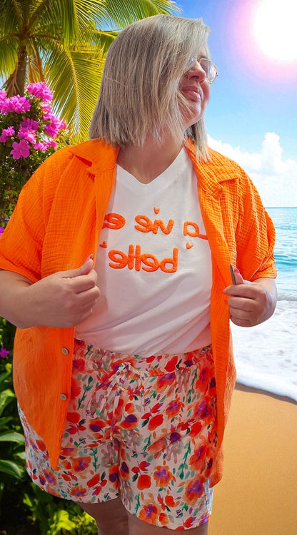 CHEMISE NOE ORANGE