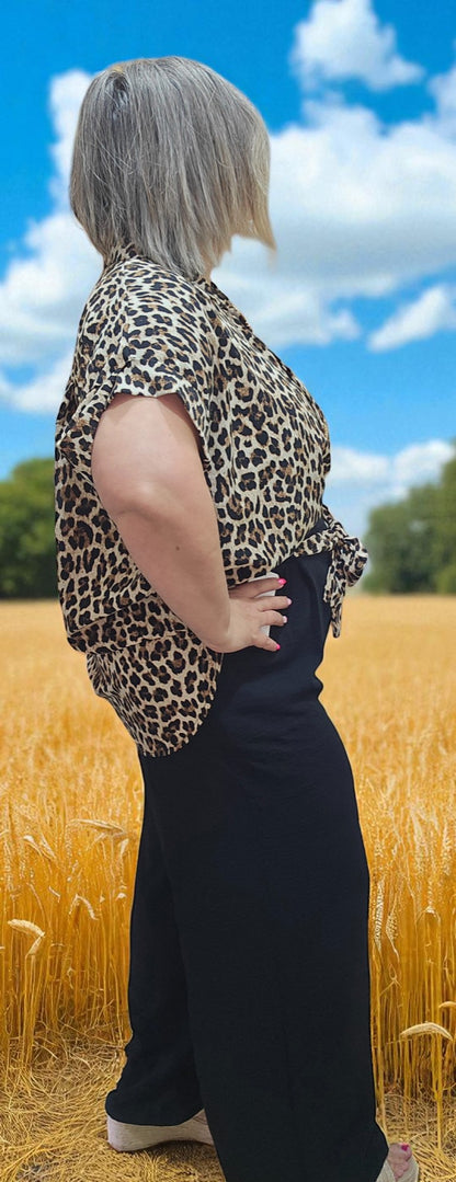 CHEMISIER  ELIANA LEOPARD