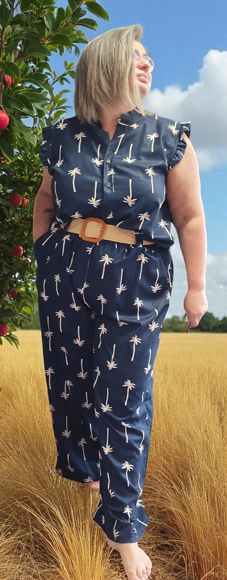 PANTALON MADDIE MARINE