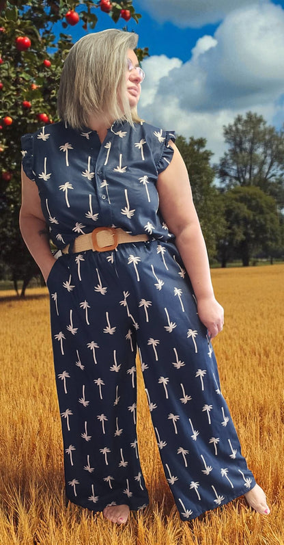 PANTALON MADDIE MARINE