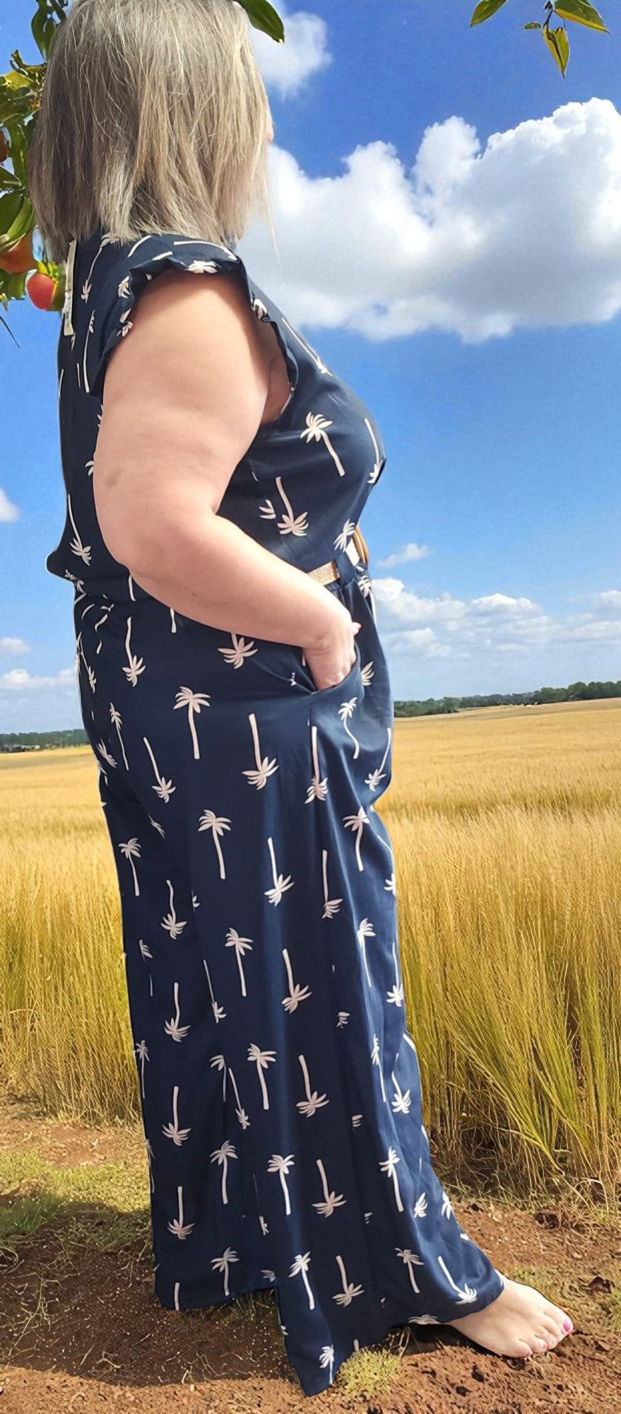 PANTALON MADDIE MARINE