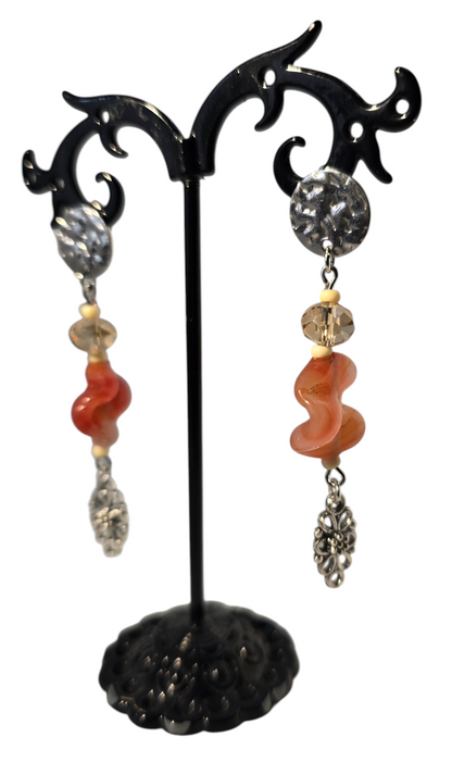 Boucles d Oreilles acier inoxydable