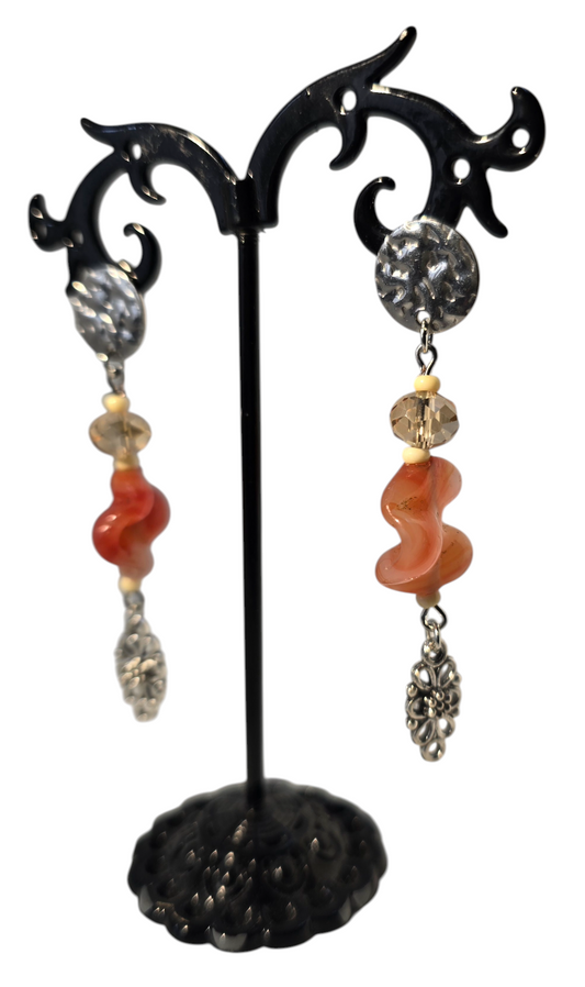 Boucles d Oreilles acier inoxydable