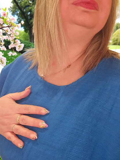 BLOUSE Amelie Bleu bic valable du 38 au 46
