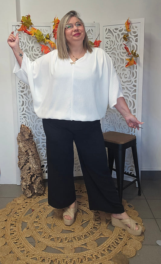 BLOUSE Mia Blanc valable du 40 au 50/52