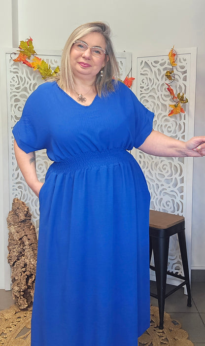 ROBE Romy bleu bic valable du du 42/44 au 50/52