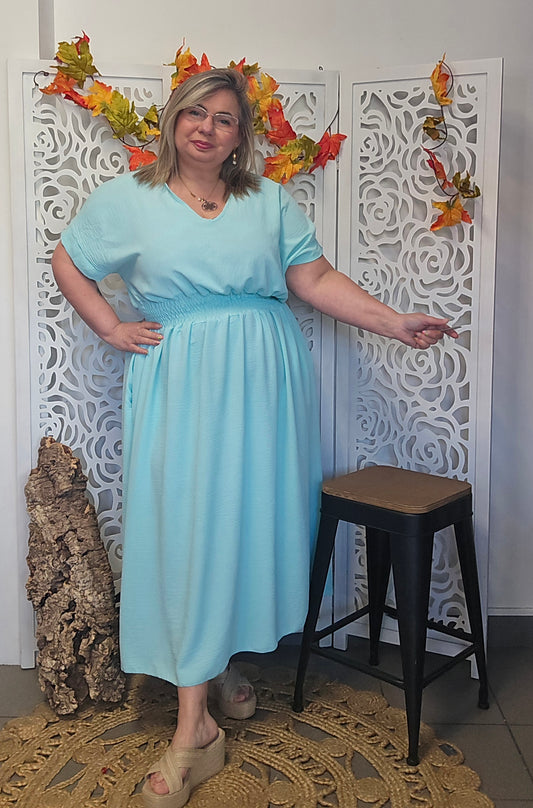 ROBE Romy Vert d eau valable du 42/44 au 50/52