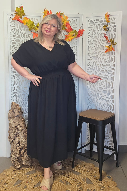 ROBE Romy Noir valable du 42/44 au 50/52