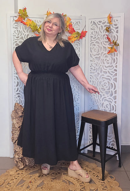 ROBE Romy Noir valable du 42/44 au 50/52