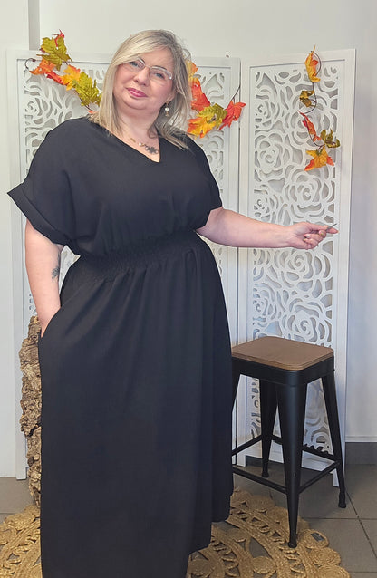 ROBE Romy Noir valable du 42/44 au 50/52