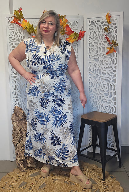 ROBE Ava Bleu valable du 38 au 48/50