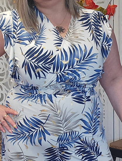 ROBE Ava Bleu valable du 38 au 48/50