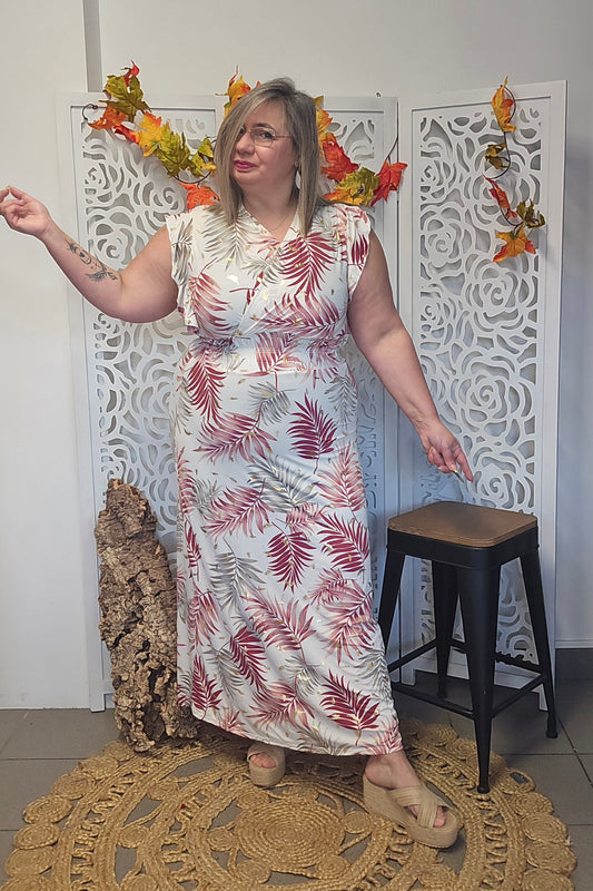 ROBE Ava Rosebordeau valable du 38 au 48/50