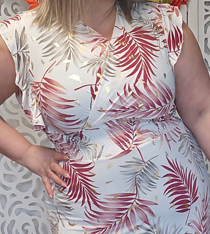 ROBE Ava Rosebordeau valable du 38 au 48/50