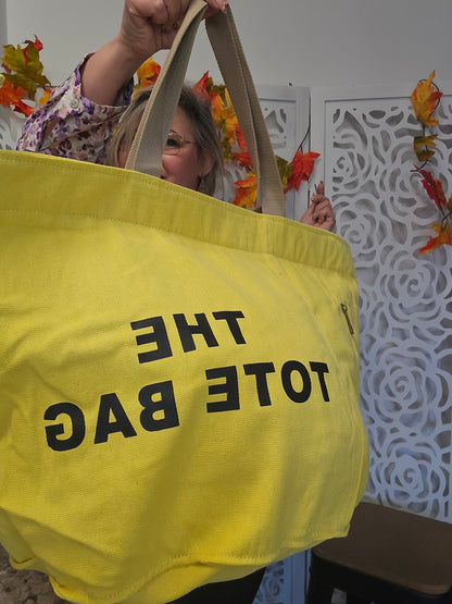 THE TOTE BAG Grand modele Jaune