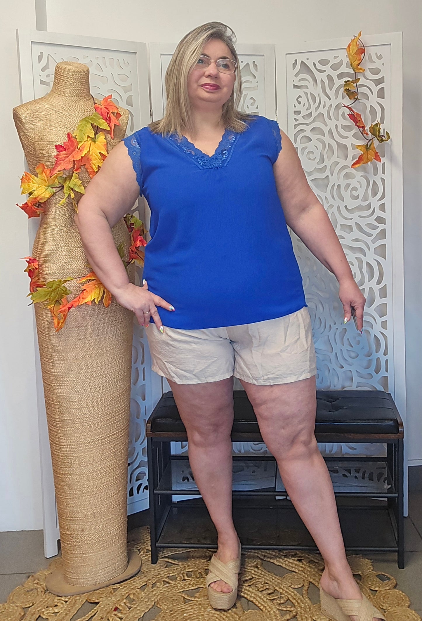 SHORT France Beige valable du 38 au 46