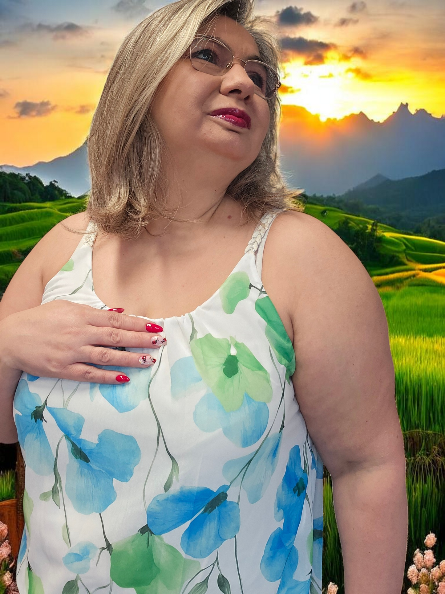 TOP  Angie Turquoise du 38 au 48