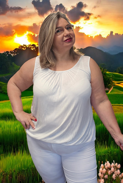 TOP Angelica blanc du 38 au 48
