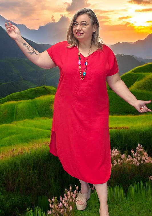 ROBE Anatolie Rouge du 38 au 46