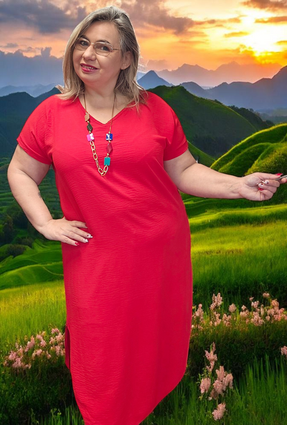 ROBE Anatolie Rouge du 38 au 46