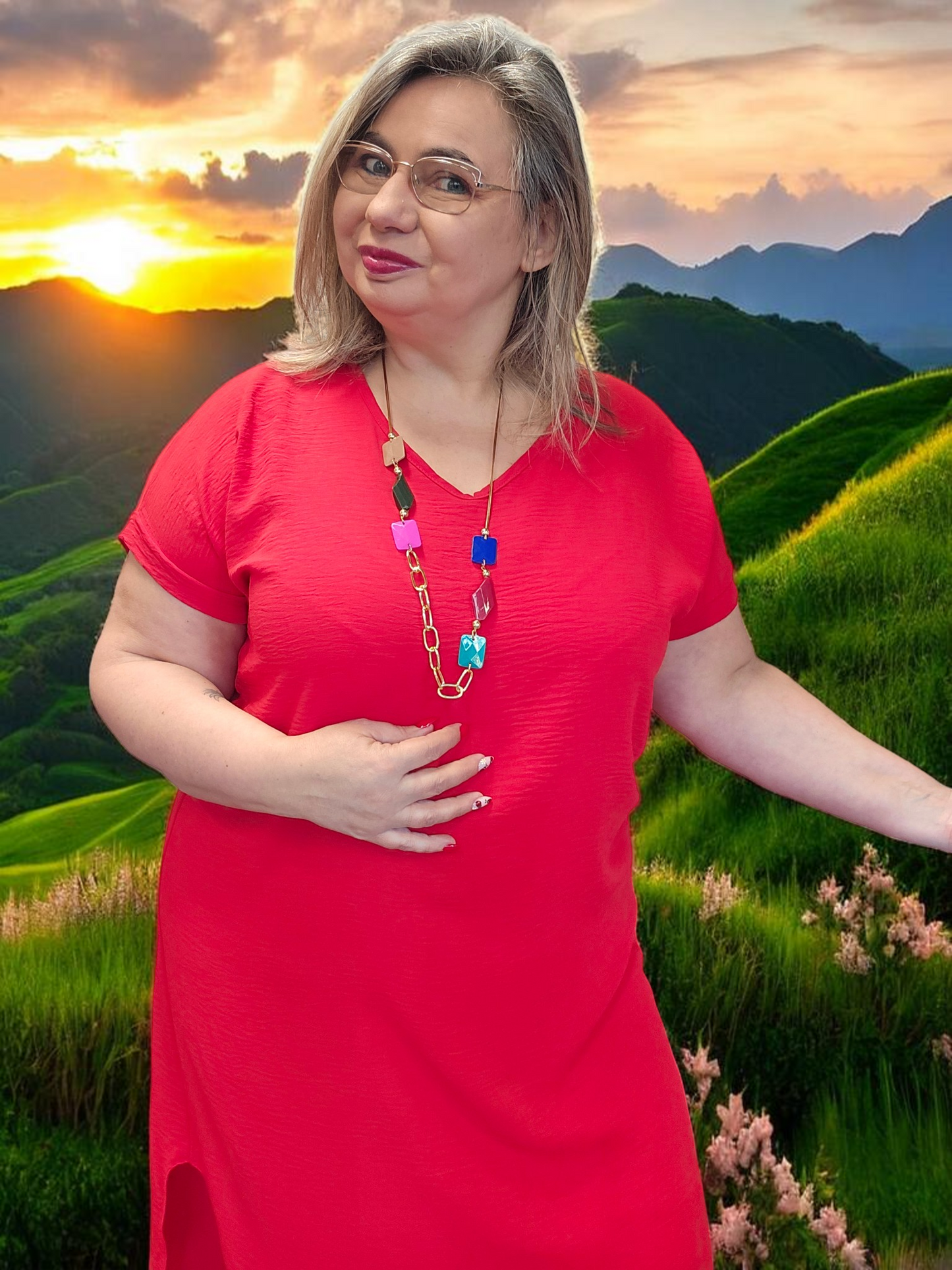 ROBE Anatolie Rouge du 38 au 46