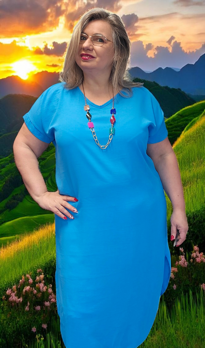 ROBE Anatolie Turquoise du 38 au 46