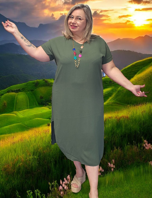 ROBE Anatolie Kaki du 38 au 46