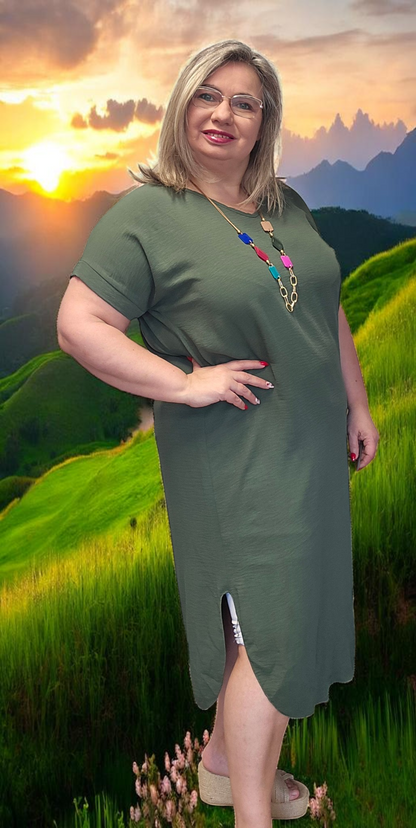 ROBE Anatolie Kaki du 38 au 46