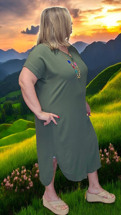 ROBE Anatolie Kaki du 38 au 46