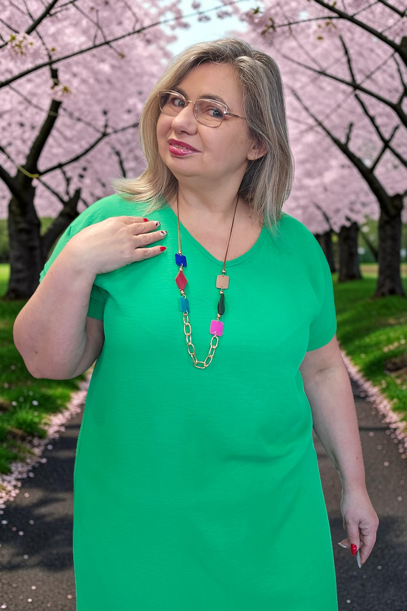 ROBE Anatolie vert gucci du 38 au 46/48