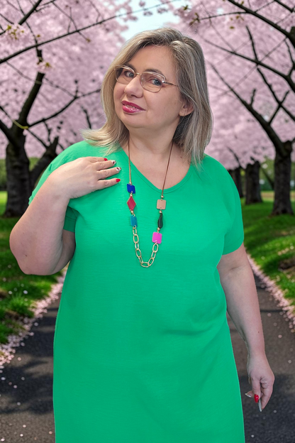 ROBE Anatolie vert gucci du 38 au 46/48