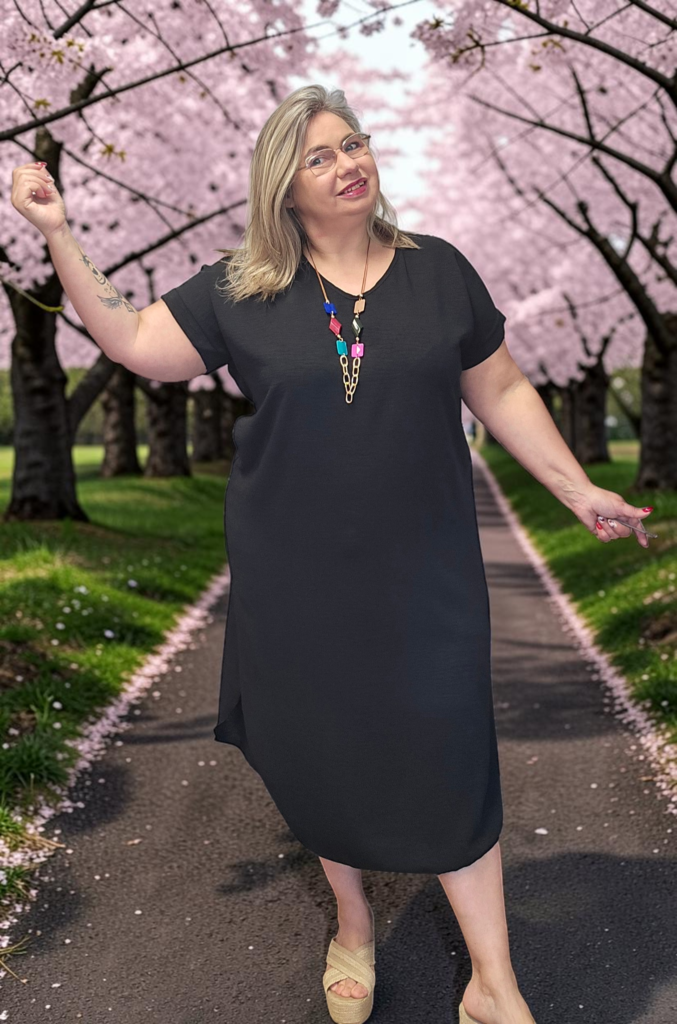 ROBE Anatolie Noir du 38 au 46/48