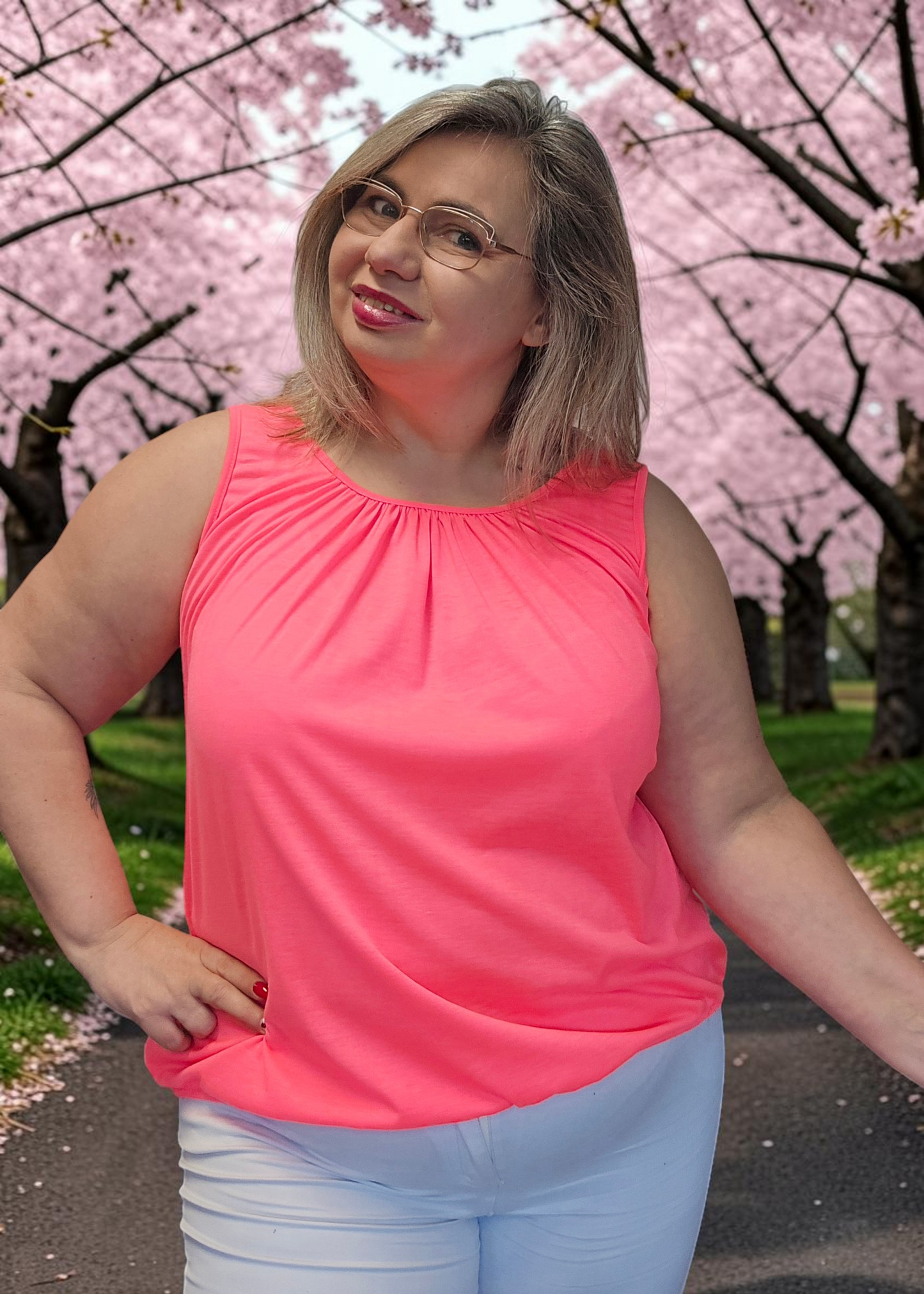 TOP Angelica Rose fluo du 38 au 48