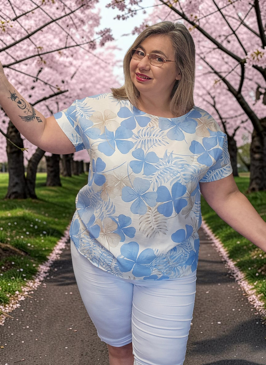 BLOUSE Angelina Ciel du 38 au 44