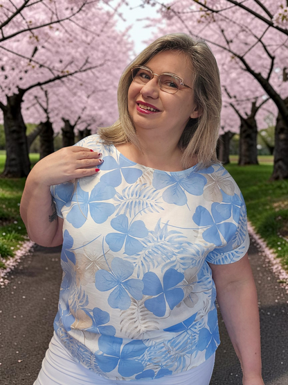 BLOUSE Angelina Ciel du 38 au 44