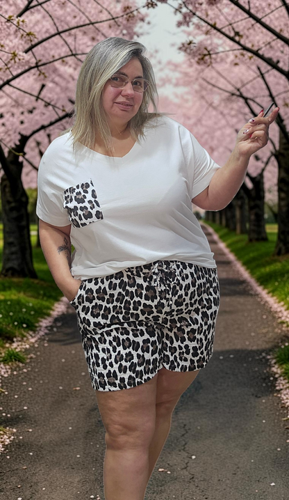 short dolores leopard