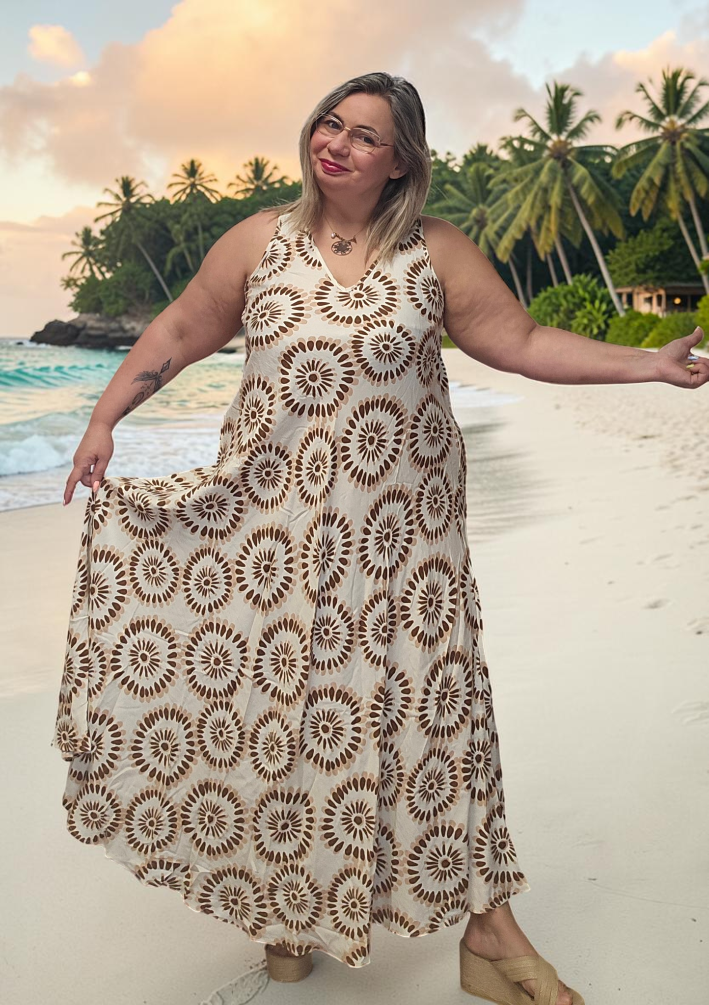 ROBE PRUNE Dispo en s/m et l/xl