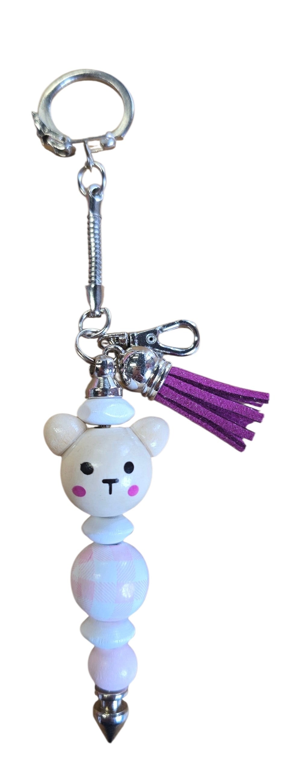 ✨ Création artisanale – Porte-clés ou Bijou de sac ✨
