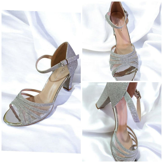 sandale argente