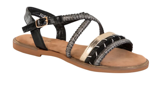SANDALLES    GLORYA     NOIR