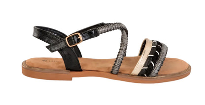 SANDALLES    GLORYA     NOIR