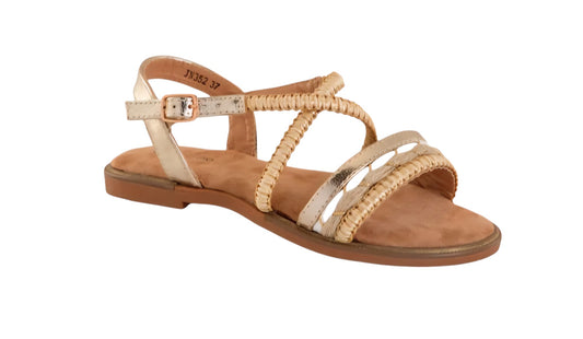 SANDALLES    GLORYA    BEIGE