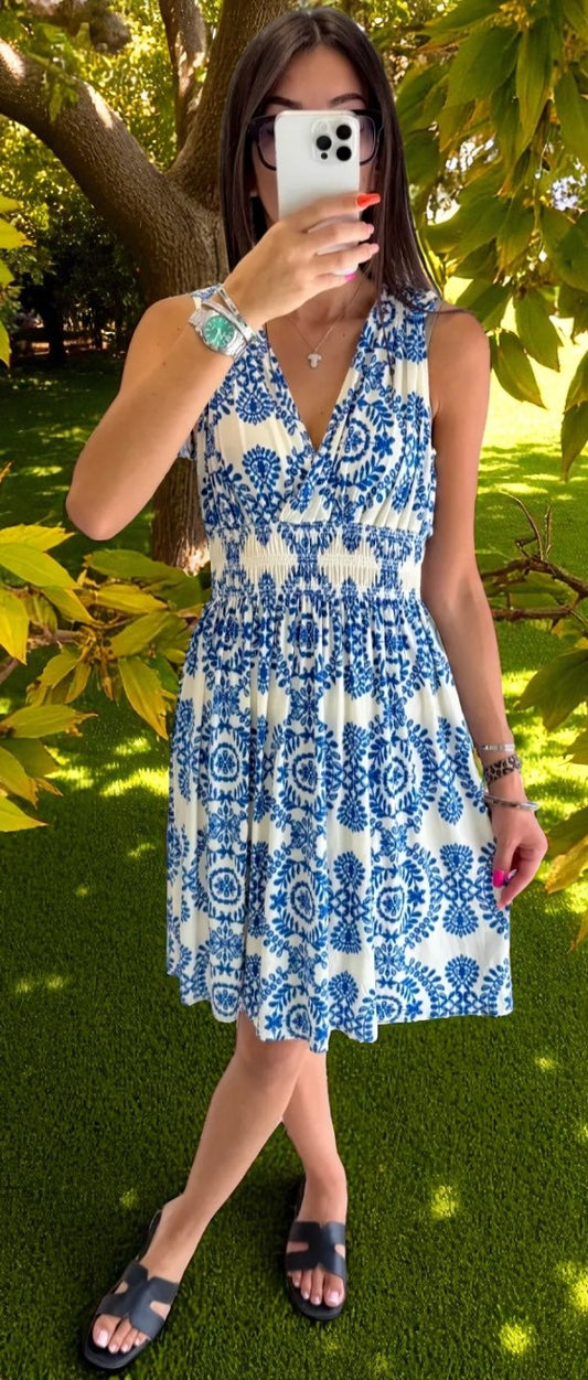 ROBE  CATHY   BLEU