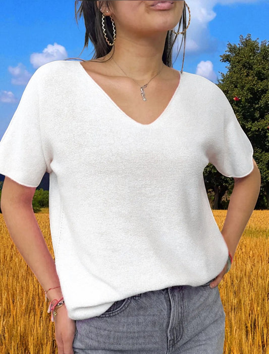 PULL ANAE BLANC